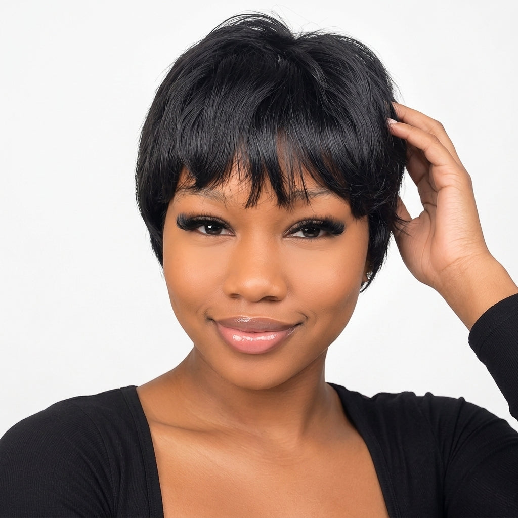 Pixie Cut Wig | 100% Human Hair | Glueless & Beginner Friendly | Ready to Wear