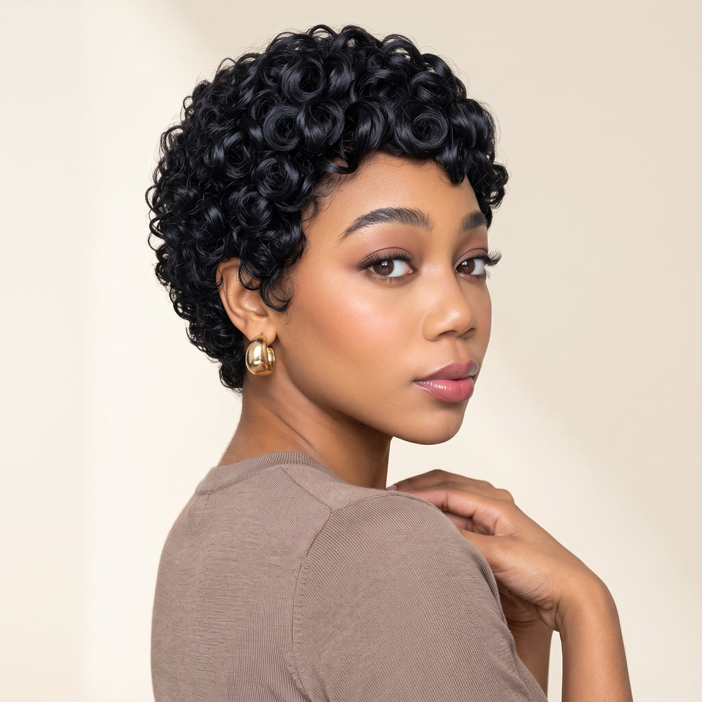 Pixie Cut Wig | 100% Human Hair | Glueless & Beginner Friendly | Ready to Wear